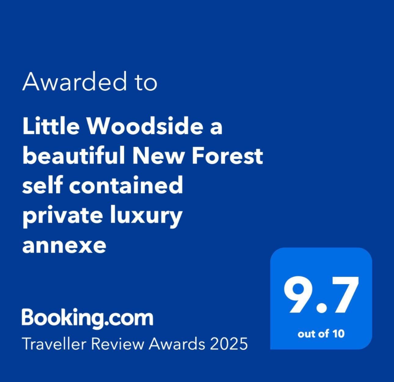Сasa de vacaciones Little Woodside A Beautiful New Forest Self Contained Private Luxury Annexe *